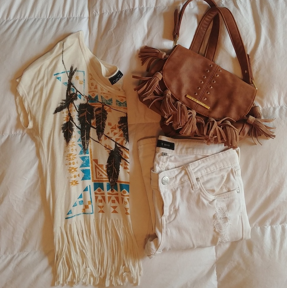 Rue21 fringe tee